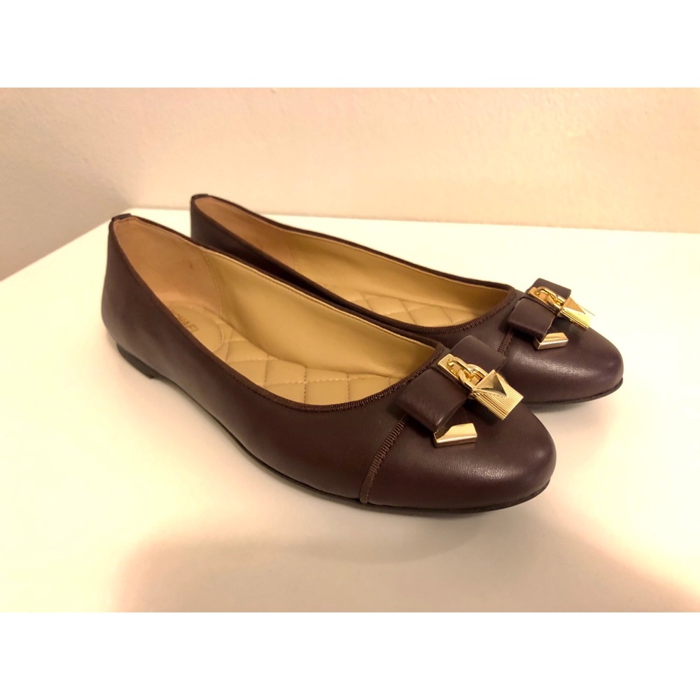 ❌SOLD❌ Michael Kors Leather Ballet Flats🌺 - Picture 6 of 15